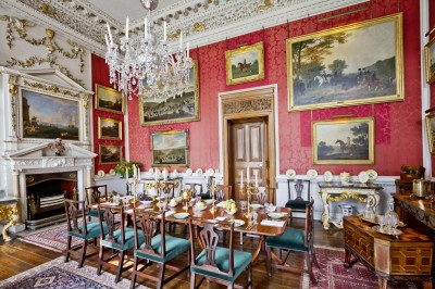 Castle Howard Crimson Dining Room jigsaw puzzle in Castles puzzles on ...