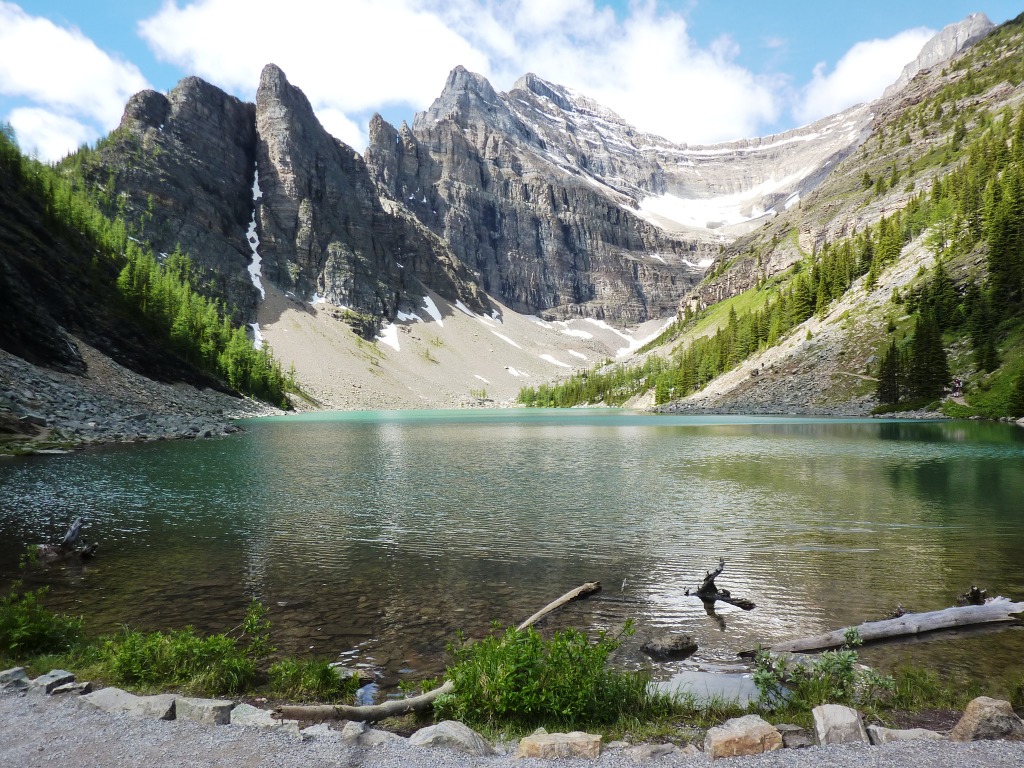 Lake Agnes, Banff National Park jigsaw puzzle in Great Sightings puzzles on TheJigsawPuzzles.com