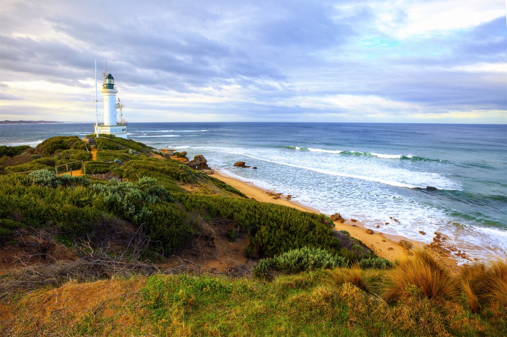 Point Lonsdale Lighthouse, Australia jigsaw puzzle in Great Sightings puzzles on TheJigsawPuzzles.com