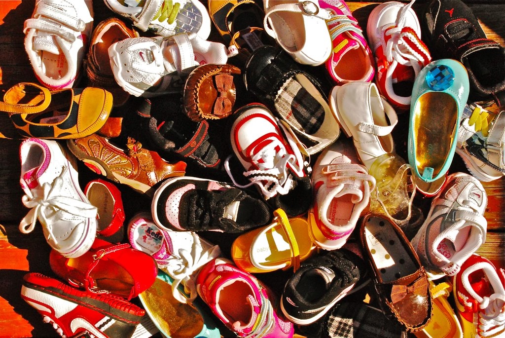 Lots of Shoes jigsaw puzzle in Puzzle of the Day puzzles on TheJigsawPuzzles.com