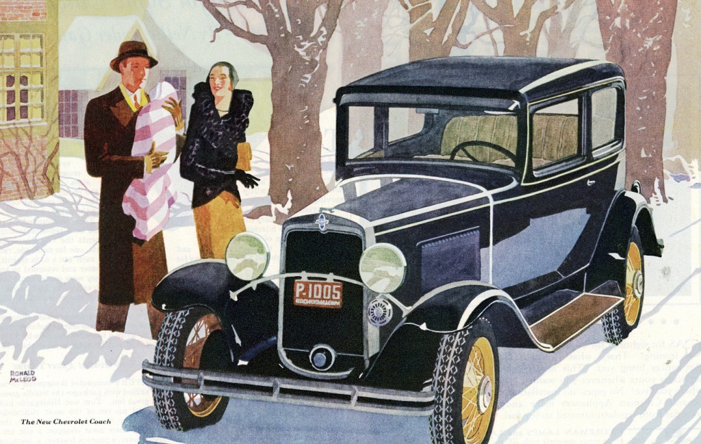 1931 Chevrolet Coach jigsaw puzzle in Автомобили и Мотоциклы puzzles on TheJigsawPuzzles.com