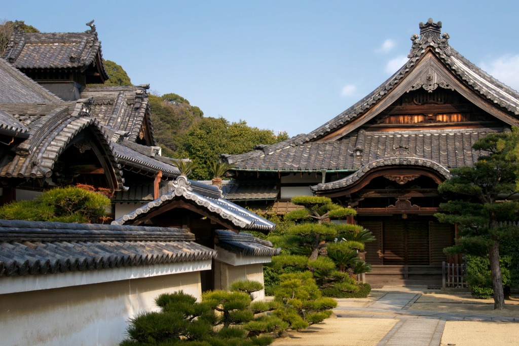 Shofukuji Temple In Kobe, Japan jigsaw puzzle in Street View puzzles on TheJigsawPuzzles.com