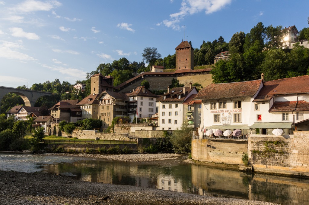 Fribourg, Switzerland jigsaw puzzle in Street View puzzles on TheJigsawPuzzles.com