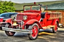1937 Ford V8 Fire Engine