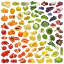 Rainbow Collection of Fruits and Vegetables