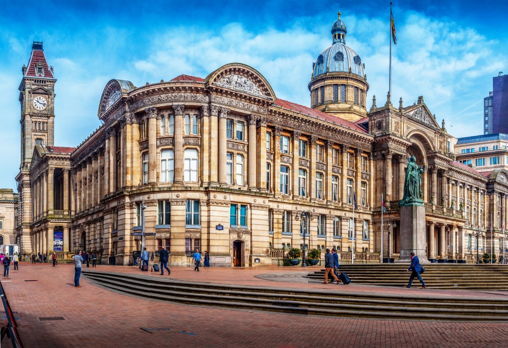 Birmingham Victoria Square jigsaw puzzle in Paysages urbains puzzles on TheJigsawPuzzles.com