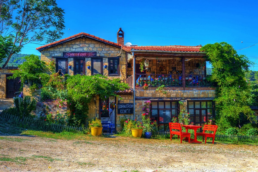 Yesilyurt-Sahmeran-Konak jigsaw puzzle in Saruhan Erim puzzles on TheJigsawPuzzles.com