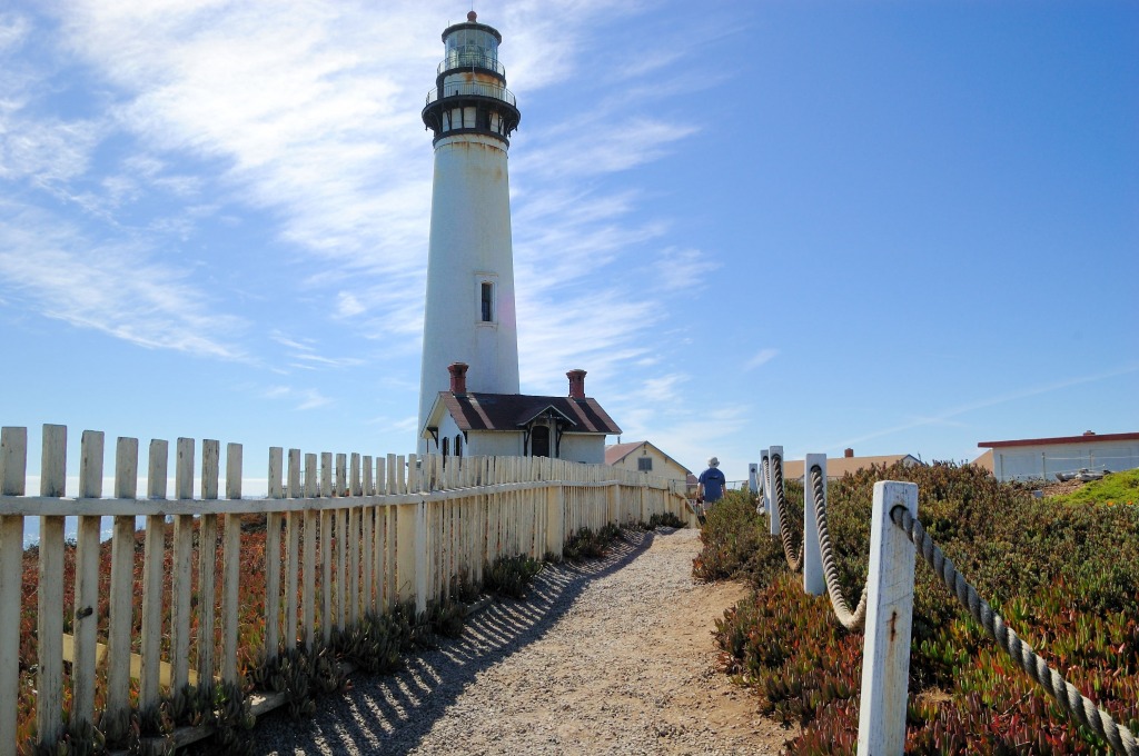 Pigeon Point Lighthouse jigsaw puzzle in Great Sightings puzzles on TheJigsawPuzzles.com