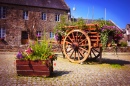 Flower Cart, Brittany, France