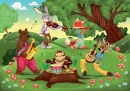 Musicians in the Wood