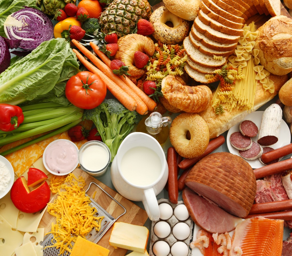 Plenty of Food jigsaw puzzle in Food & Bakery puzzles on ...