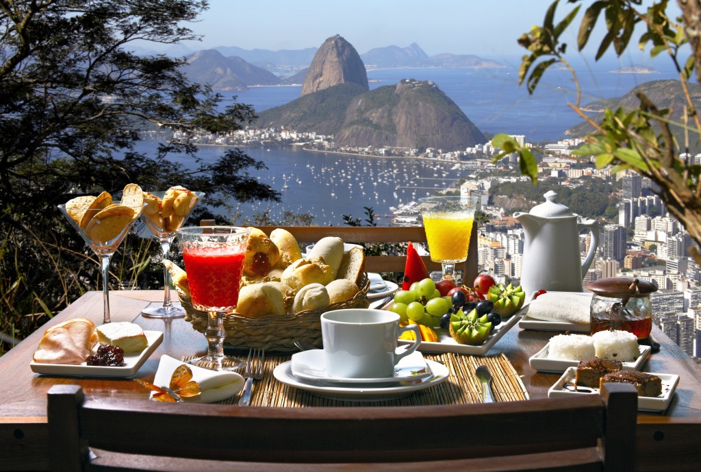 Breakfast in Rio de Janeiro jigsaw puzzle in Food & Bakery puzzles on TheJigsawPuzzles.com