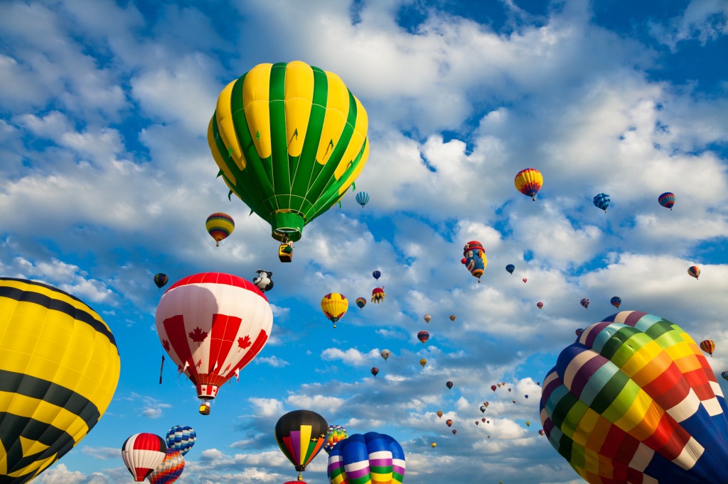 Hot Air Balloons jigsaw puzzle in Puzzle of the Day puzzles on TheJigsawPuzzles.com