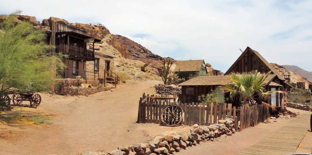 Calico Ghost Town, California jigsaw puzzle in Street View puzzles on TheJigsawPuzzles.com