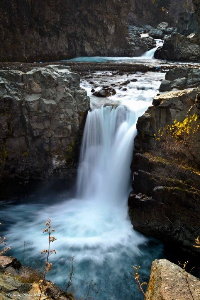 Aharbal #waterfall in kulgam #kashmir jigsaw puzzle in Bug Me Not puzzles on TheJigsawPuzzles.com