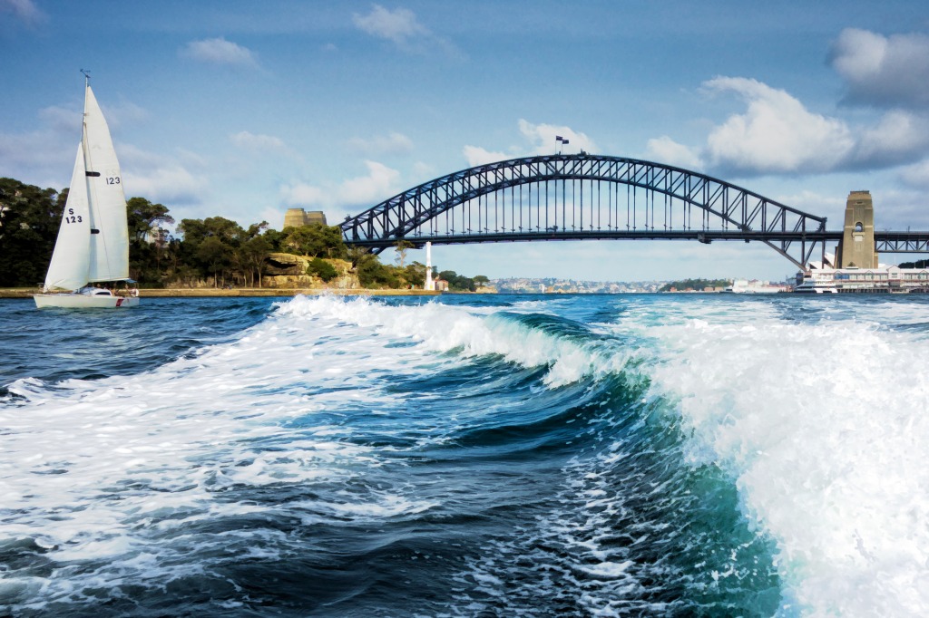 Sydney Wake jigsaw puzzle in Puzzle of the Day puzzles on TheJigsawPuzzles.com