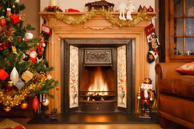 Christmas Fireplace jigsaw puzzle in Christmas & New Year puzzles on ...