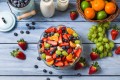 Preparing a Healthy Fruit Salad