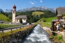Alpine Village of Niederthai, Austria