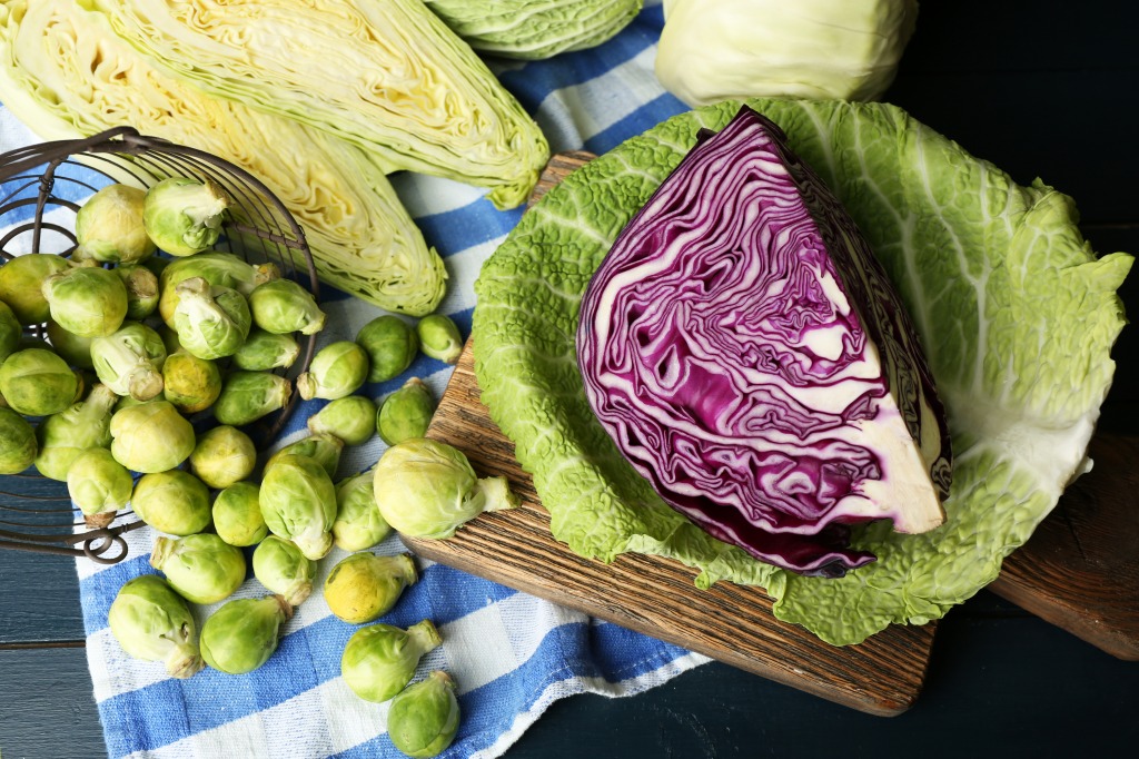 Cabbages on a Cutting Board jigsaw puzzle in Fruits & Veggies puzzles on TheJigsawPuzzles.com