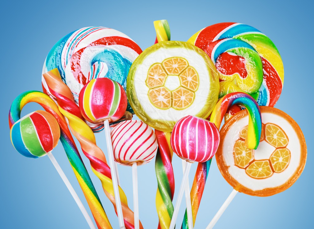 Colorful Candies and Sweets jigsaw puzzle in Food & Bakery puzzles on TheJigsawPuzzles.com