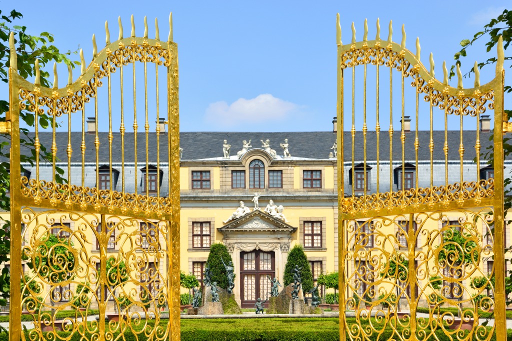 Herrenhausen Gardens, Hannover, Germany jigsaw puzzle in Puzzle of the Day puzzles on TheJigsawPuzzles.com