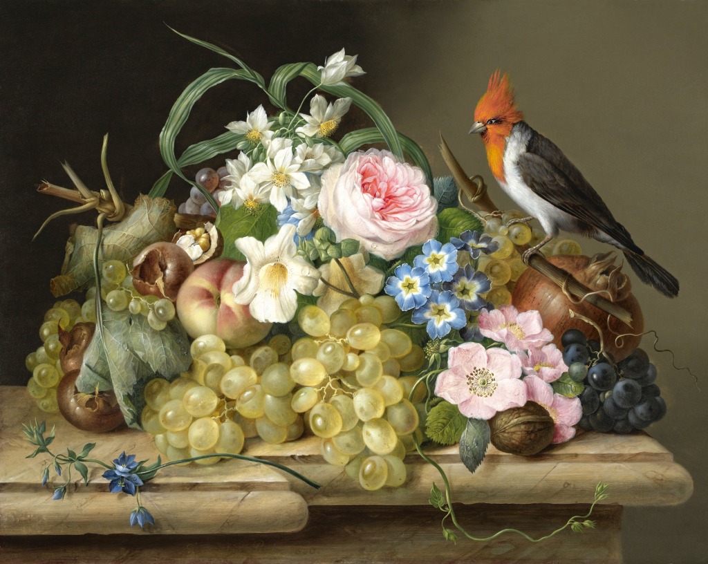 Nature morte de fleurs jigsaw puzzle in Chefs d'oeuvres puzzles on TheJigsawPuzzles.com