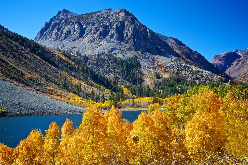 Lundy Lake, Sierra Nevada jigsaw puzzle in Great Sightings puzzles on TheJigsawPuzzles.com