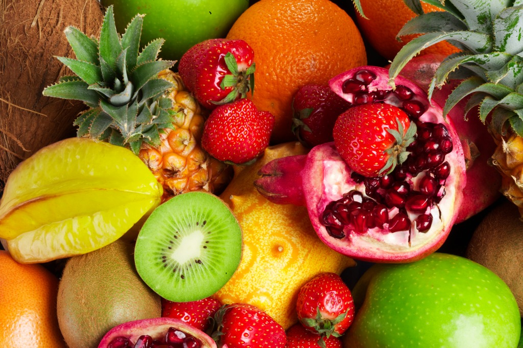 Mixed Fruits jigsaw puzzle in Fruits & Veggies puzzles on TheJigsawPuzzles.com