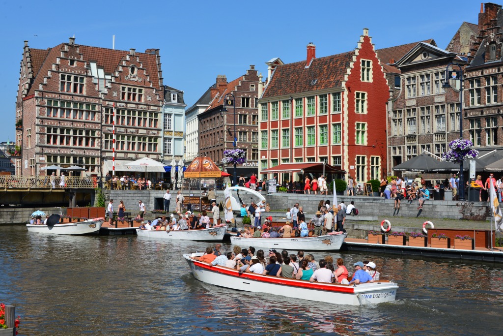 Ghent, Belgium jigsaw puzzle in Street View puzzles on TheJigsawPuzzles.com