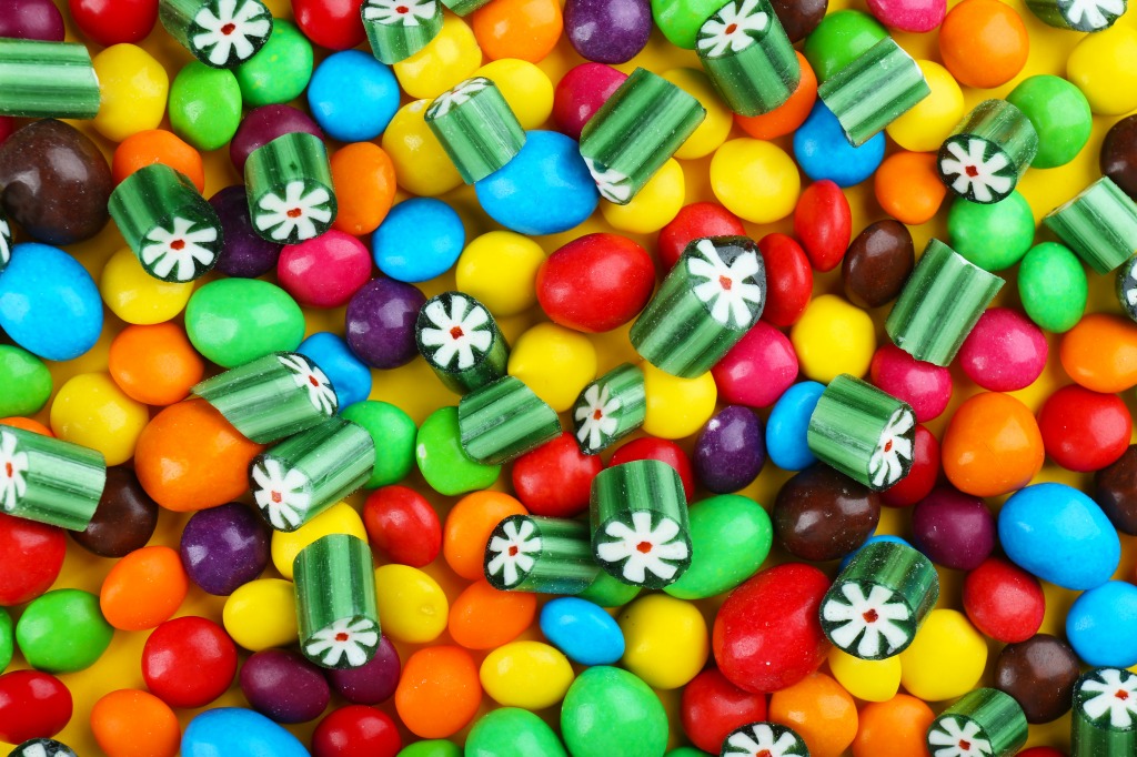 Colorful Candy jigsaw puzzle in Macro puzzles on TheJigsawPuzzles.com
