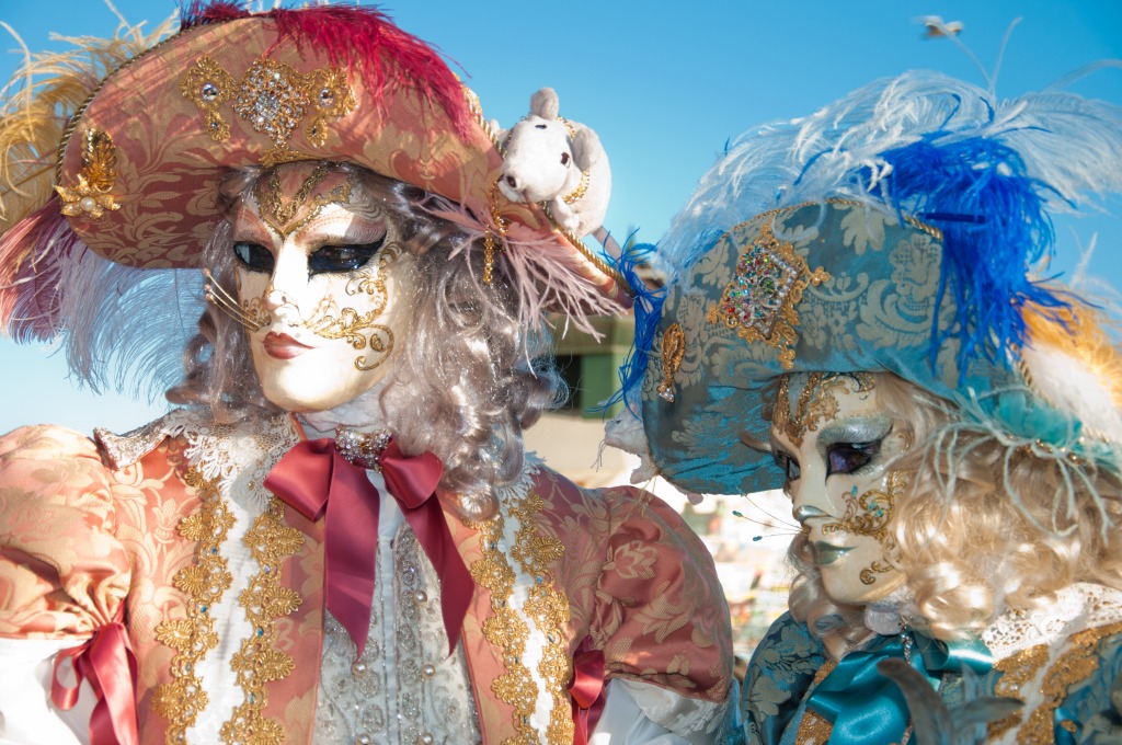 Venice Carnival jigsaw puzzle in Puzzle of the Day puzzles on TheJigsawPuzzles.com
