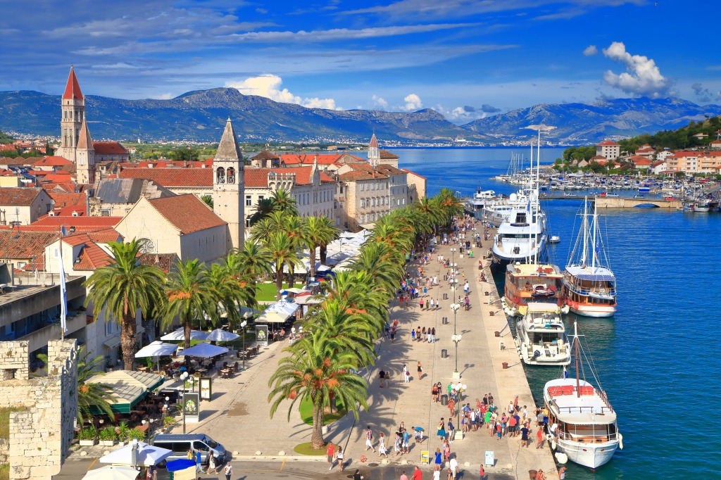 Adriatic Sea, Trogir, Croatia jigsaw puzzle in Puzzle of the Day puzzles on TheJigsawPuzzles.com