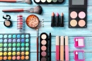 Makeup Brush and Cosmetics