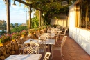 Mediterranean Restaurant Balcony