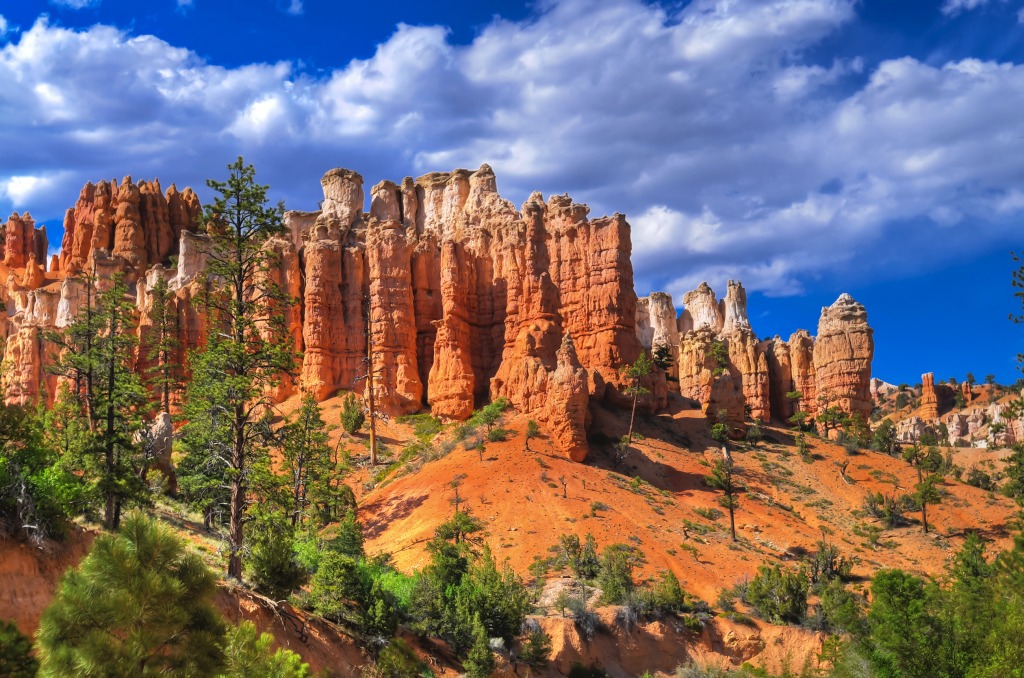 Mossy Creek Trail in Bryce Canyon jigsaw puzzle in Great Sightings puzzles on TheJigsawPuzzles.com