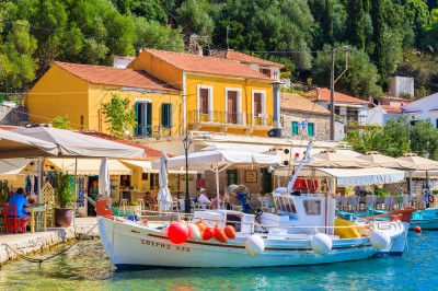 Kioni Port, Ithaka Island, Greece jigsaw puzzle in Puzzle of the Day ...