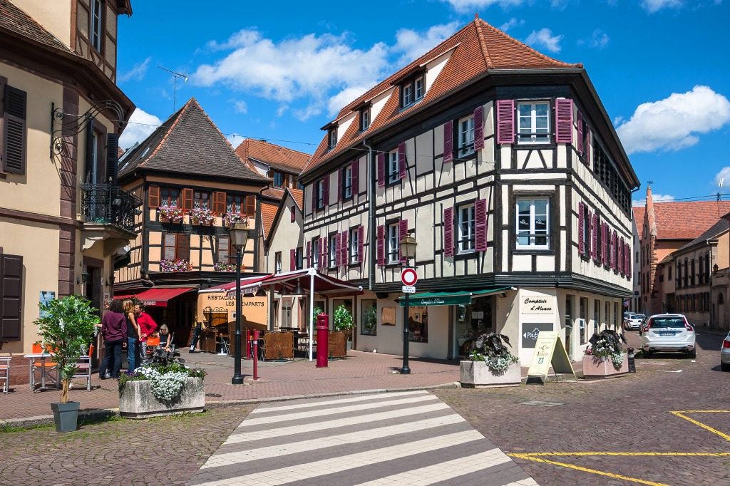 Obernai, Alsace, France jigsaw puzzle in Puzzle of the Day puzzles on TheJigsawPuzzles.com