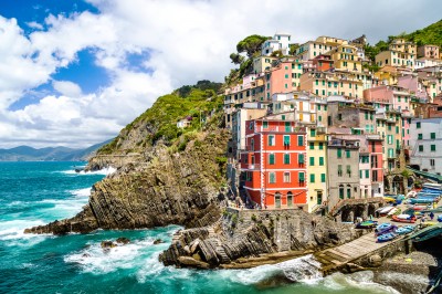 Riomaggiore, Cinque Terre, Italy jigsaw puzzle in Puzzle of the Day ...