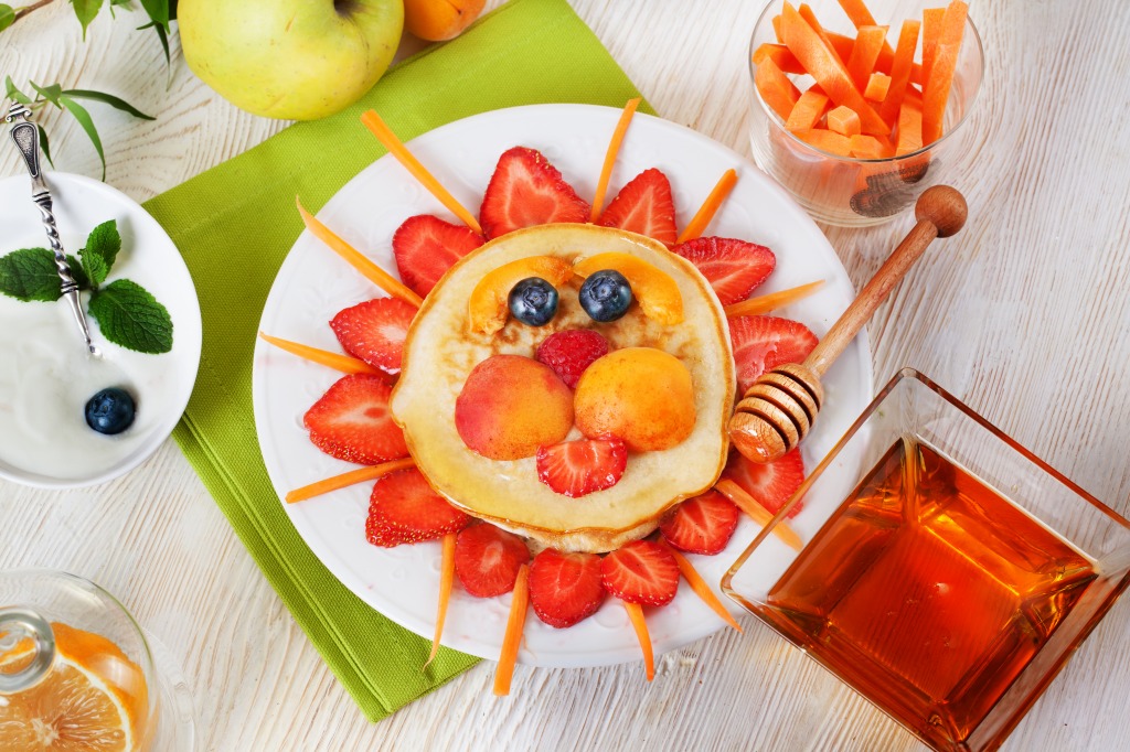 Breakfast Pancakes jigsaw puzzle in Fruits & Veggies puzzles on TheJigsawPuzzles.com