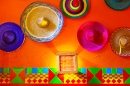 Mexican Sombreros on the Wall