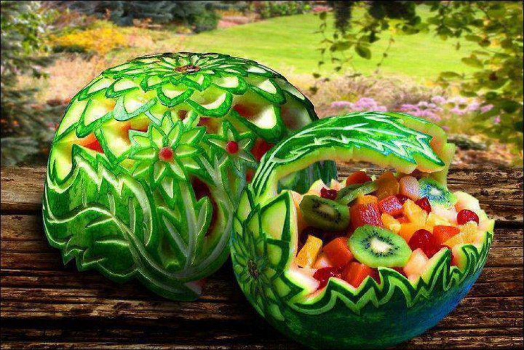 watermelon art jigsaw puzzle in Doug Hickey puzzles on TheJigsawPuzzles.com