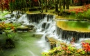 Huay Mae Khamin Waterfall, Thailand
