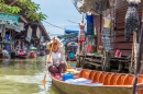 Floating Market near Bangkok, Thailand