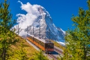 Mountain Train in front of Matterhorn Peak