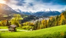Village of Berchtesgaden, Bavarian Alps
