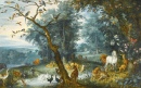 Paradise Landscape with the Fall of Man