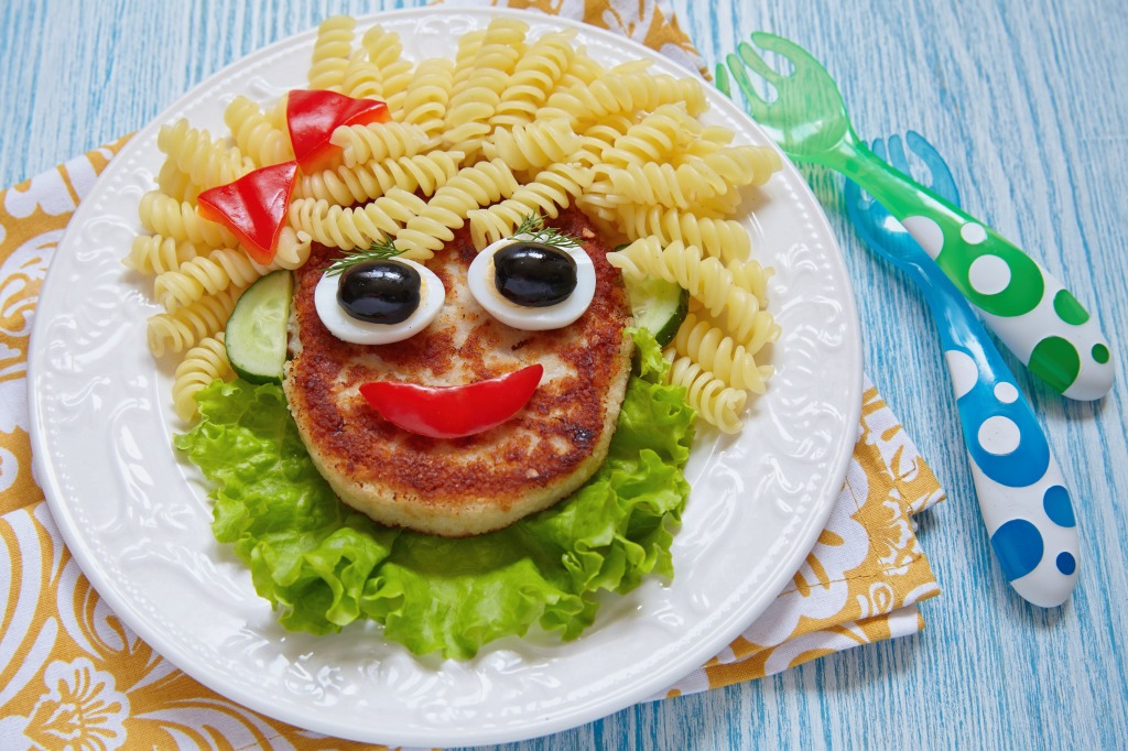 Funny Food Face jigsaw puzzle in Puzzle of the Day puzzles on TheJigsawPuzzles.com