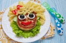 Funny Food Face