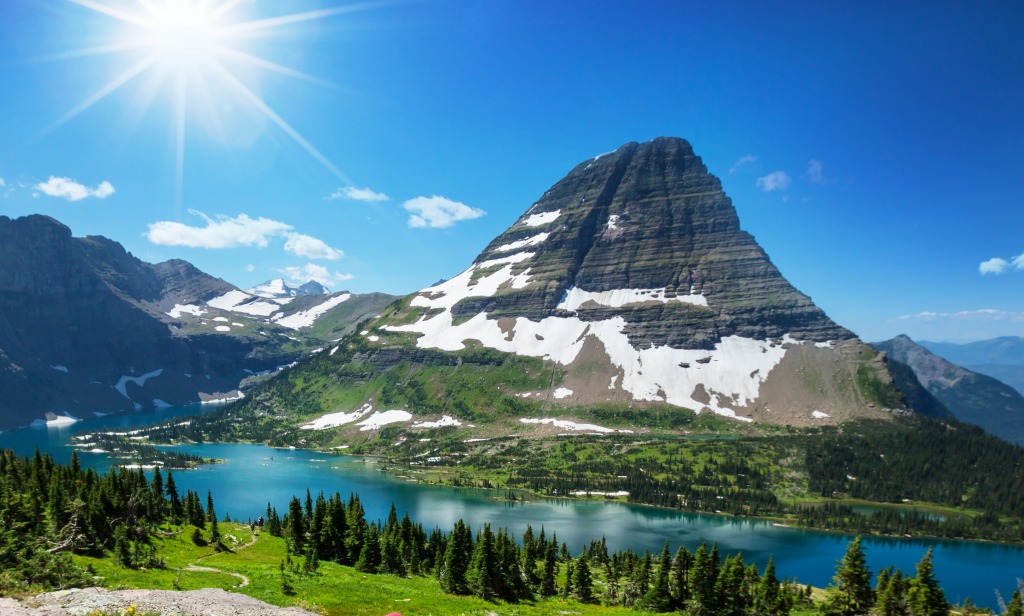 Glacier National Park, Montana jigsaw puzzle in Great Sightings puzzles on TheJigsawPuzzles.com